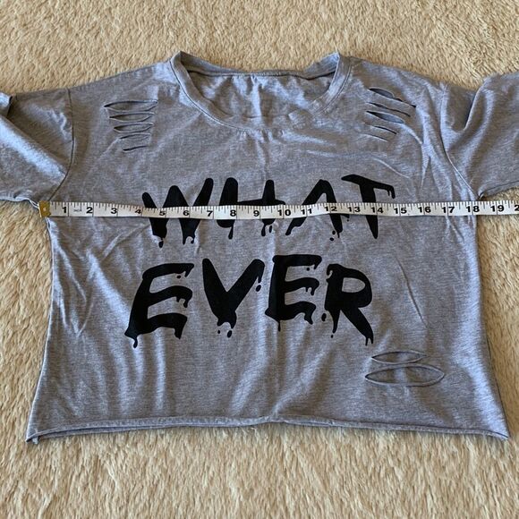 Gray SHEIN crop top - Picture 10 of 16